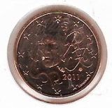  Obehová minca Francúzsko 1c 2011