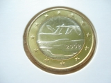  Obehová minca FÍNSKO 1€ 2002