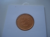  Obehová minca FÍNSKO 5c 2001
