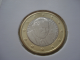 1€ Vatikán 2012