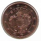 Obehová 2c minca Monako 2014
