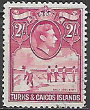 Turks & Caicos  p Mi  0129