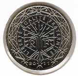  Obehová minca Francúzsko 1€ 2011