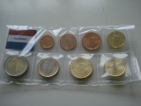 Sada obehových mincí Holandsko 2013