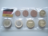 Sada obehových mincí NEMECKO  2014 D