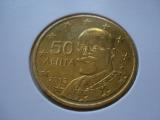  Obehová minca Grécko 50c 2002 Z