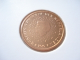  Obehová minca Holandsko 2c 2010