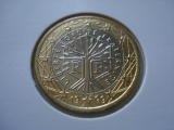  Obehová minca Francúzsko 1€ 1999