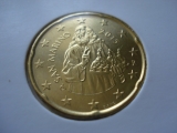 Obehová 20c minca San Maríno 2015