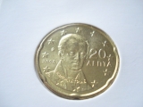  Obehová minca Grécko 20c 2008