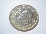  Obehová minca Grécko 1€ 2010