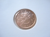  Obehová minca FÍNSKO 1c 2016