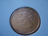  Obehová minca FÍNSKO 5c  2007