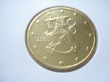 Obehová minca FÍNSKO 50c 2000