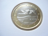  Obehová minca FÍNSKO 1€ 2000