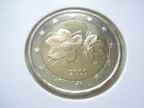  Obehová minca FÍNSKO 2€ 2000