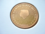  Obehová minca Holandsko 2c 2001