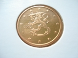  Obehová minca FÍNSKO 5c 2002