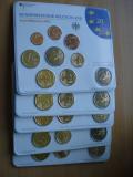 Sady obehových mincí NEMECKO 2011 A- J