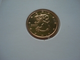 Obehová minca FÍNSKO 1c 2000