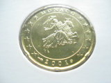 Obehová 20c minca Monako 2001
