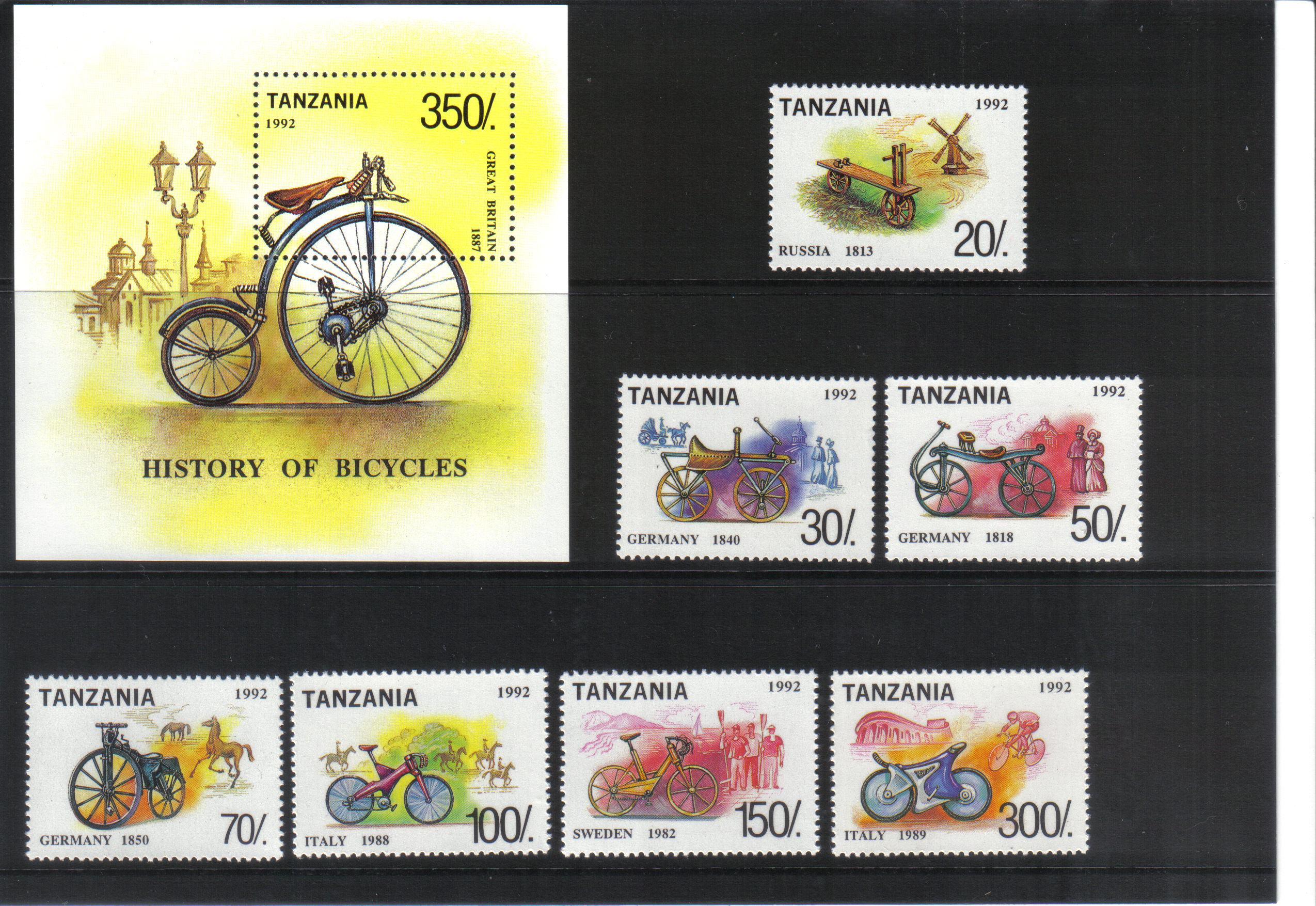 Bicykle  Tanzánia 1992*