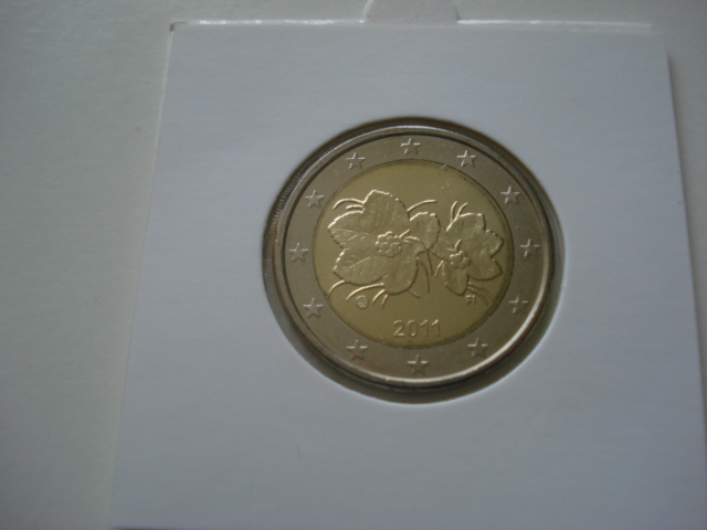  Obehová minca FÍNSKO 2€ 2011