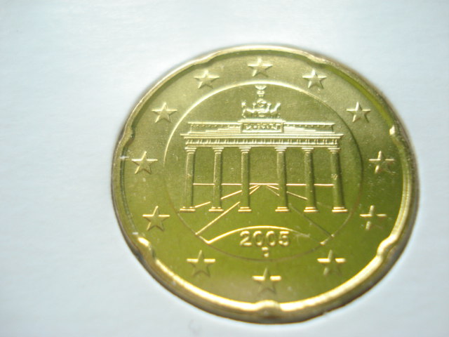 20 c  Nemecko D 2005