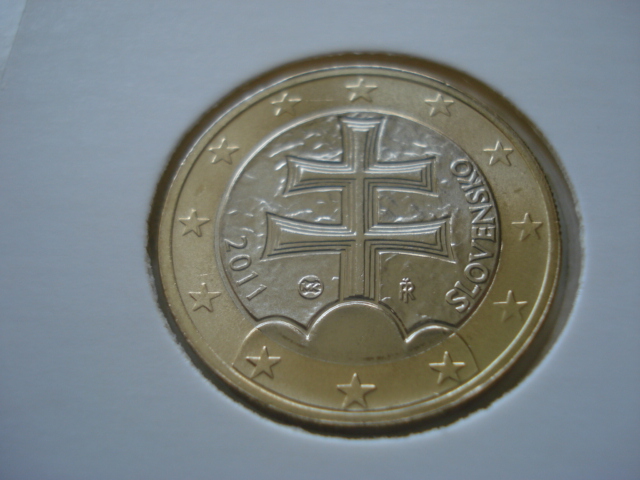  1 €  Slovensko 2011