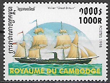Kambodža č Mi 1834