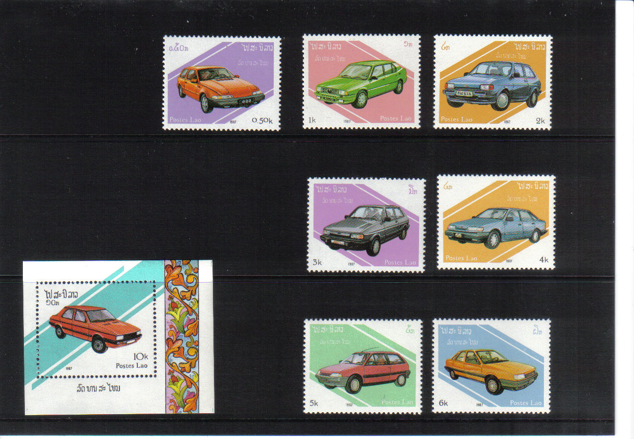 Autá Laos 1987*