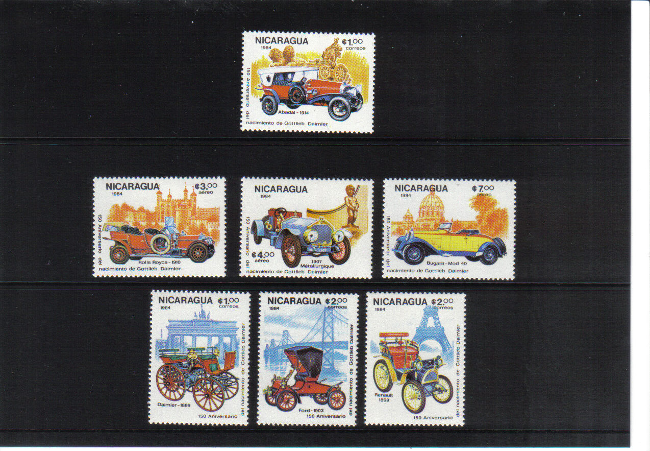 Autá Nikaragua 1984*