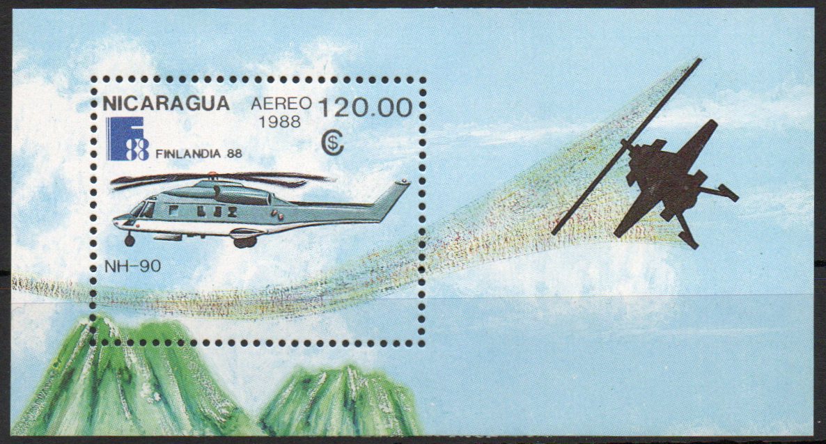 Nikaragua č Mi Bl 0180