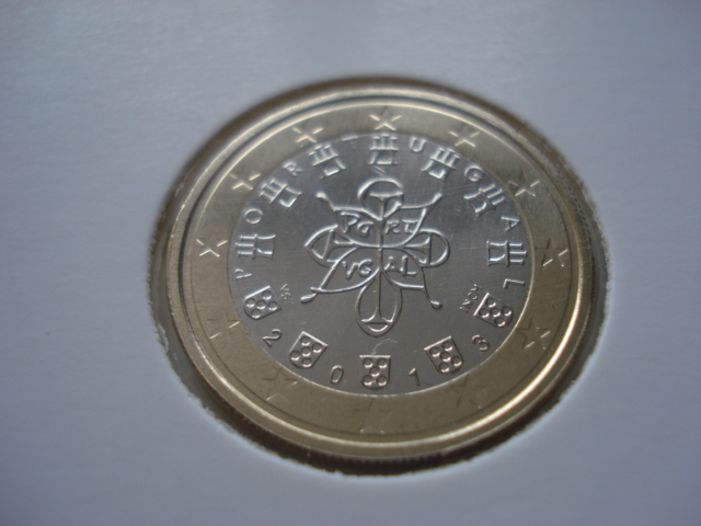 1€ PORTUGALSKO 2013