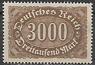 Nemecká ríša č Mi  0254