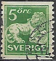 Švédsko p  Mi 0175 A