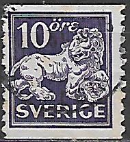 Švédsko p  Mi 0177 A