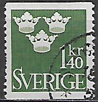 Švédsko p  Mi 0338