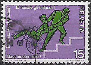 Švajčiarsko p  Mi 1058