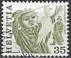 Švajčiarsko p  Mi 1103