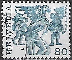 Švajčiarsko p  Mi 1107