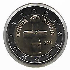 2 €  Cyprus 2011