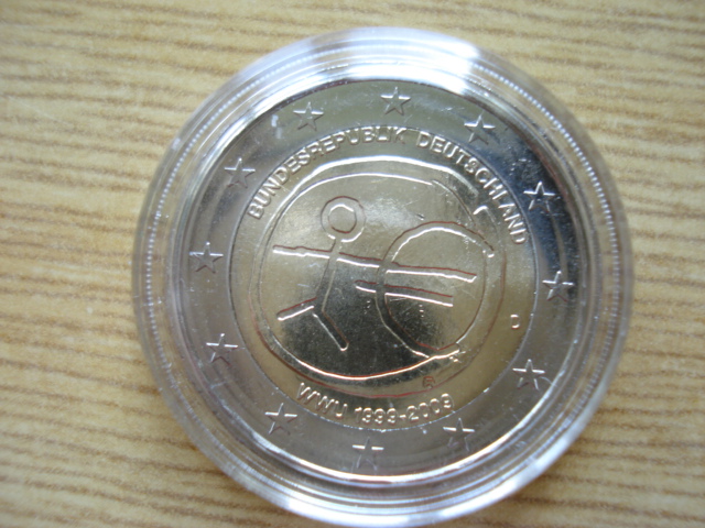 10 výročie HMÚ Nemecko  mincovňa D