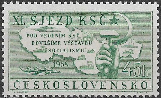 Československo  č Mi 1076