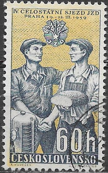 Československo  p Mi 1123
