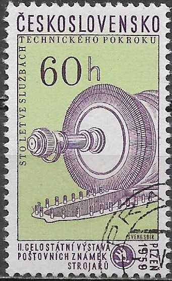 Československo  p Mi 1134