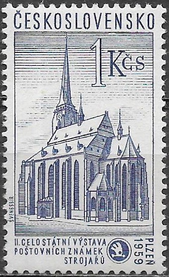 Československo  č Mi 1135