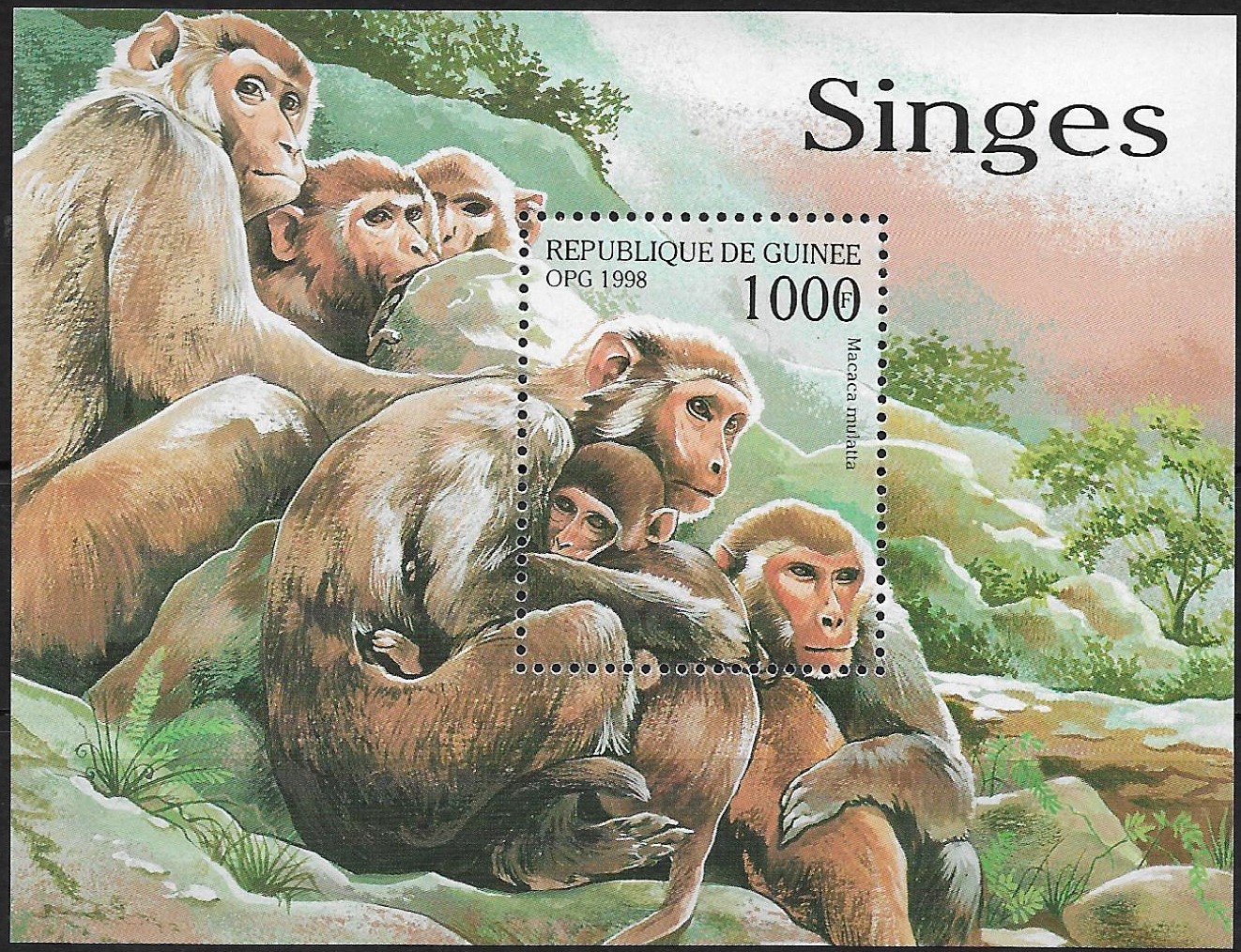 Guinea č Mi  Bl 0542