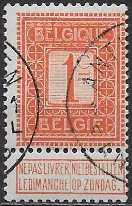 Belgicko p  Mi 0089 z