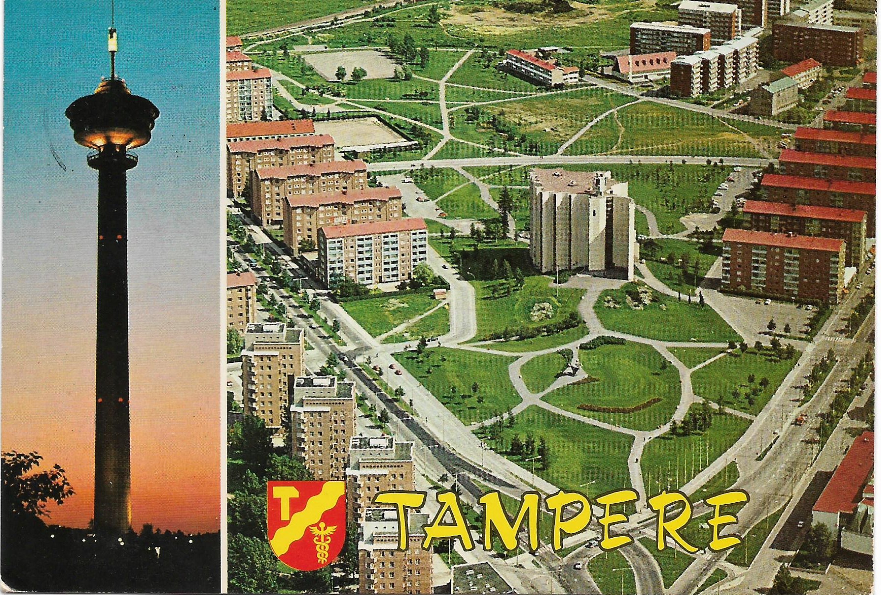 Pohľadnica  Fínsko, Tampere